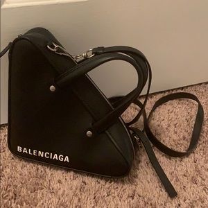 Balenciaga triangle duffle bag